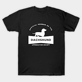 Dachshund Appreciation Society T-Shirt